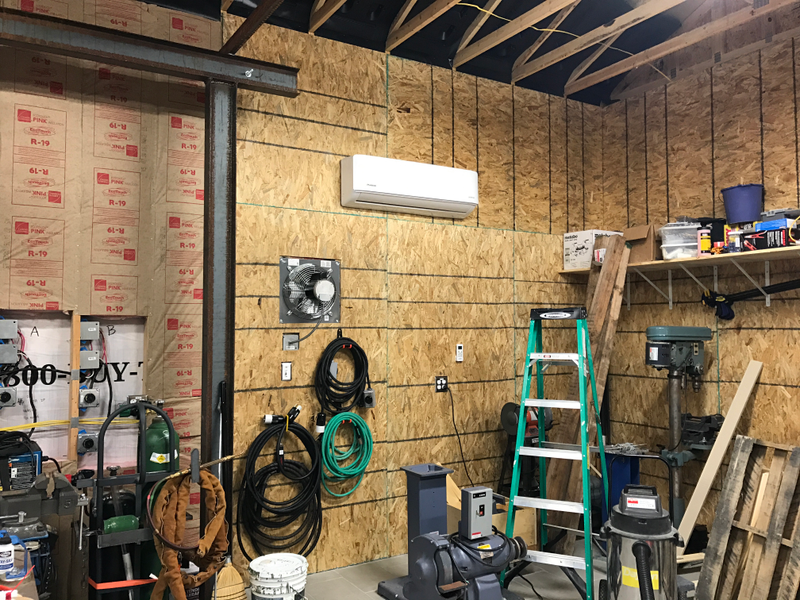 The unit at the rear of the shop